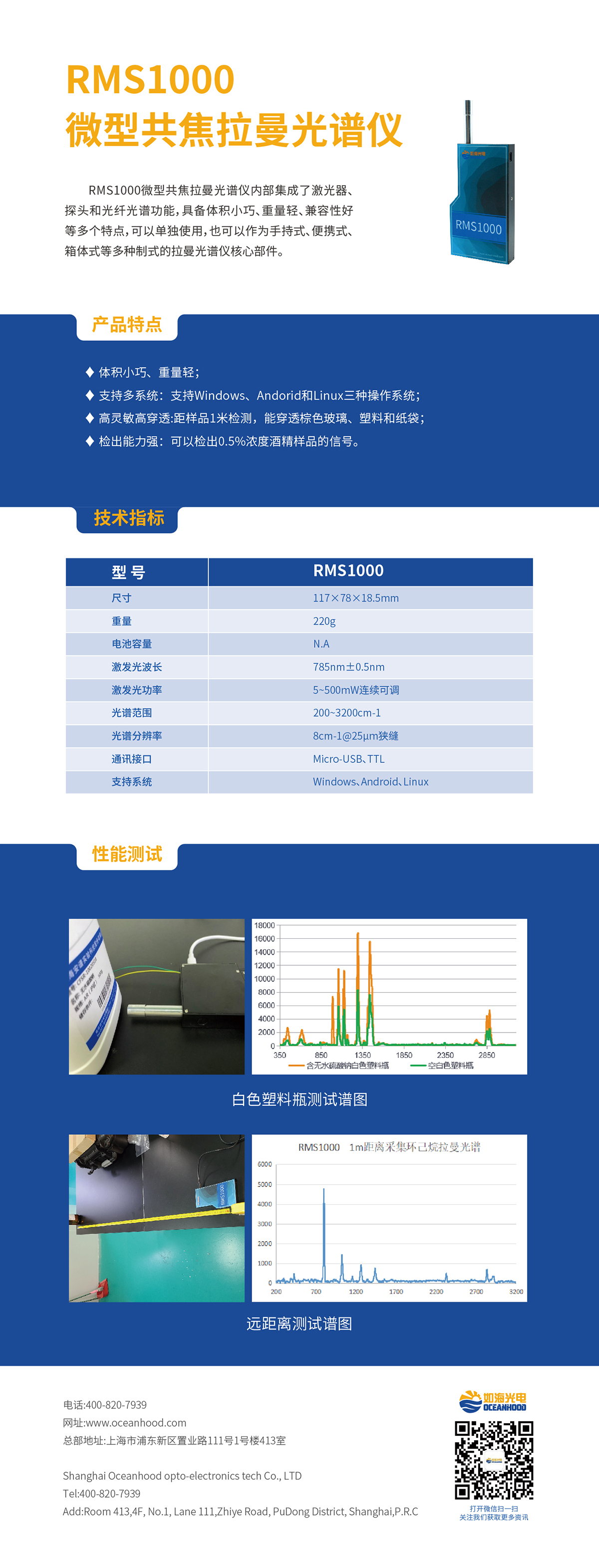 拉曼光谱仪_RMS1000