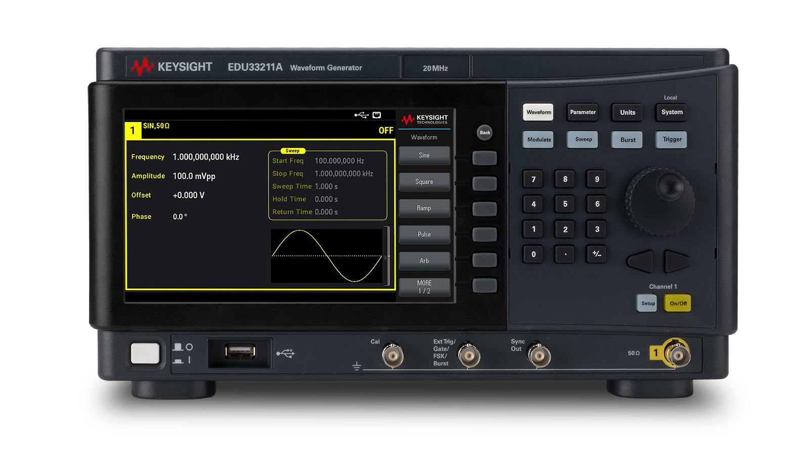 KEYSIGHT EDU33212A 波形发生器